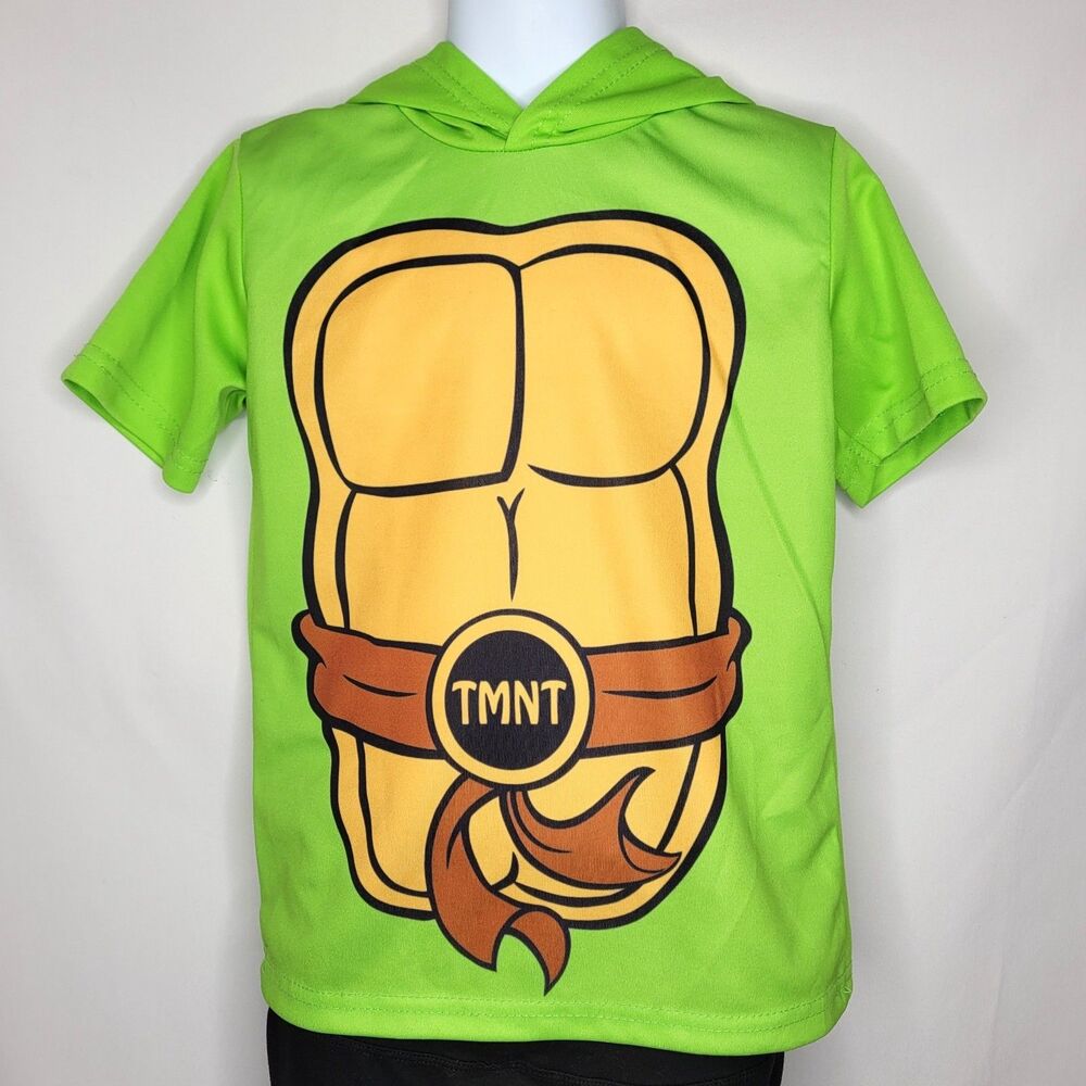 Nickelodeon TMNT Ninja Turtles Hooded Shirt 5T